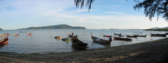 view from Palai Seafood restaurant